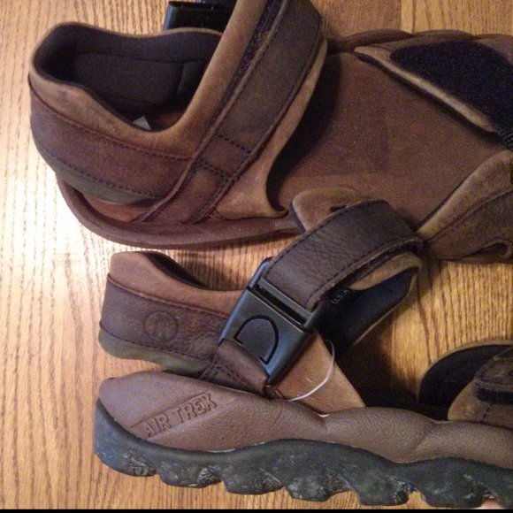 New Clarks Leather/Nubuck Trekking Sandals - Size 12 Summer Travel Outdoor main image 6